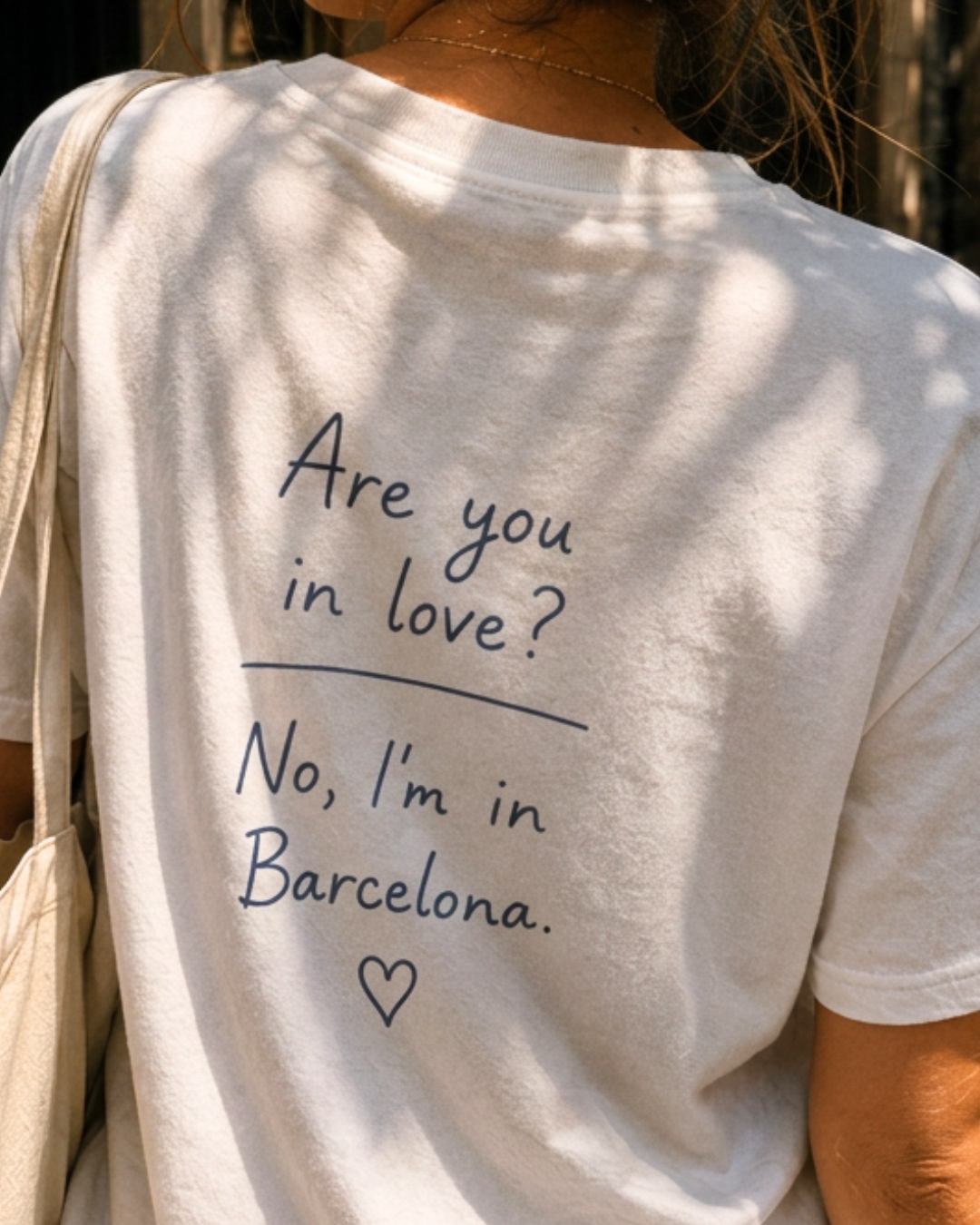 Samarreta Are You In Love No Im In Barcelona Catalan Words