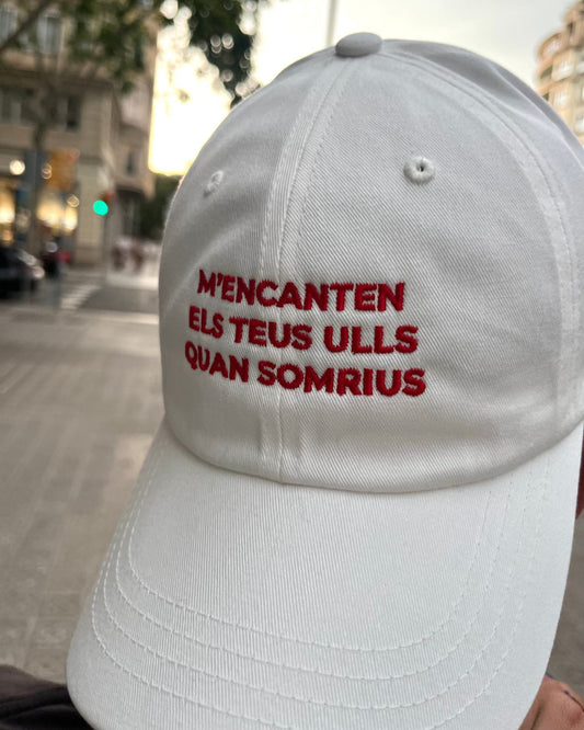 Gorra M'ENCANTEN ELS TEUS ULLS...