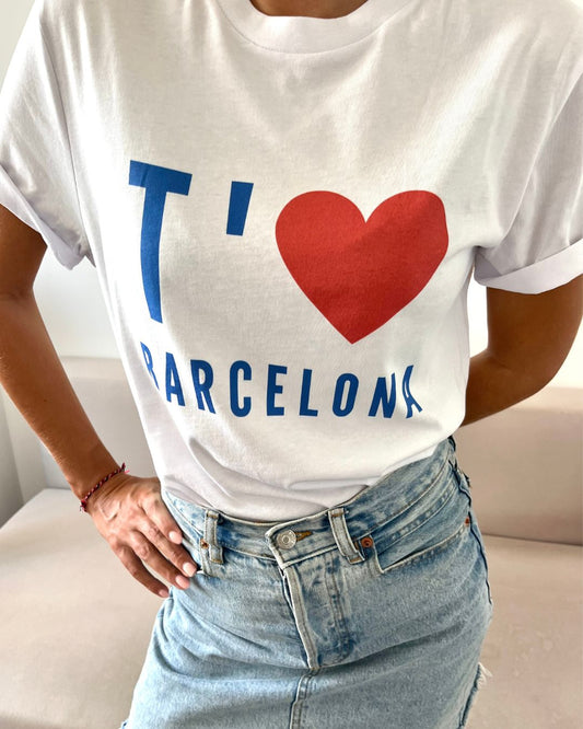 Samarreta T' Barcelona (unisex)