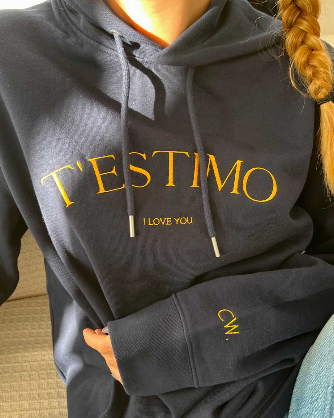 Dessuadora caputxa T'ESTIMO (unisex)