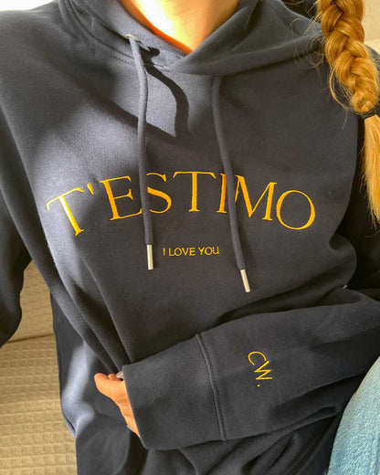 Dessuadora caputxa T'ESTIMO (unisex)