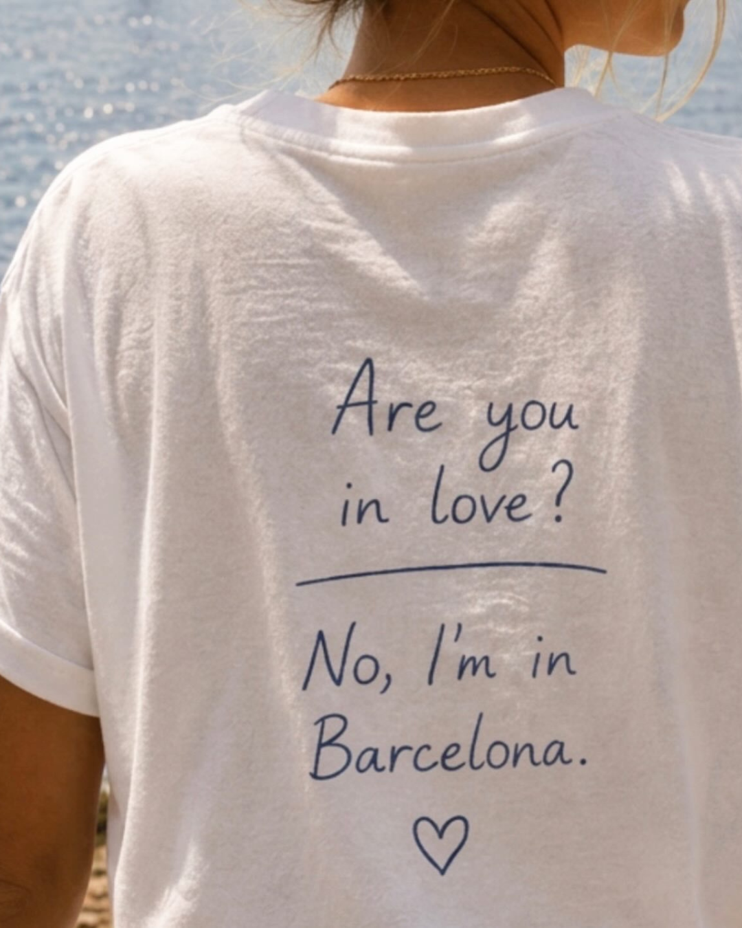 Samarreta Are You In Love No Im In Barcelona Catalan Words