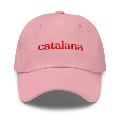 Gorra catalana brodada Catalan Words