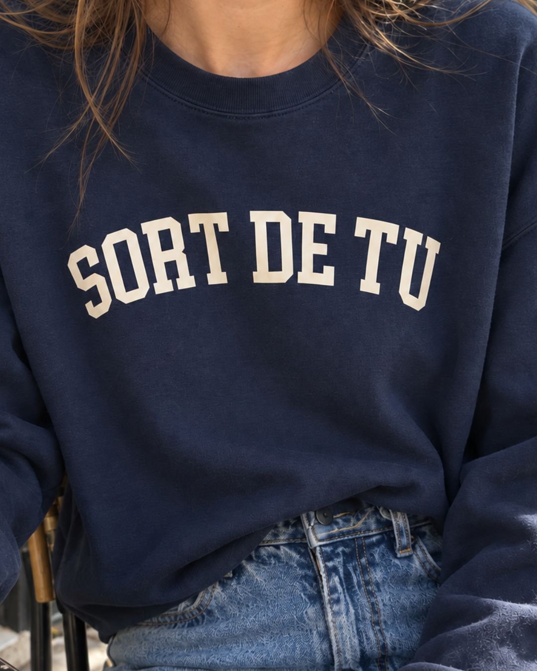 Dessuadora dona Sort de tu Catalan Words