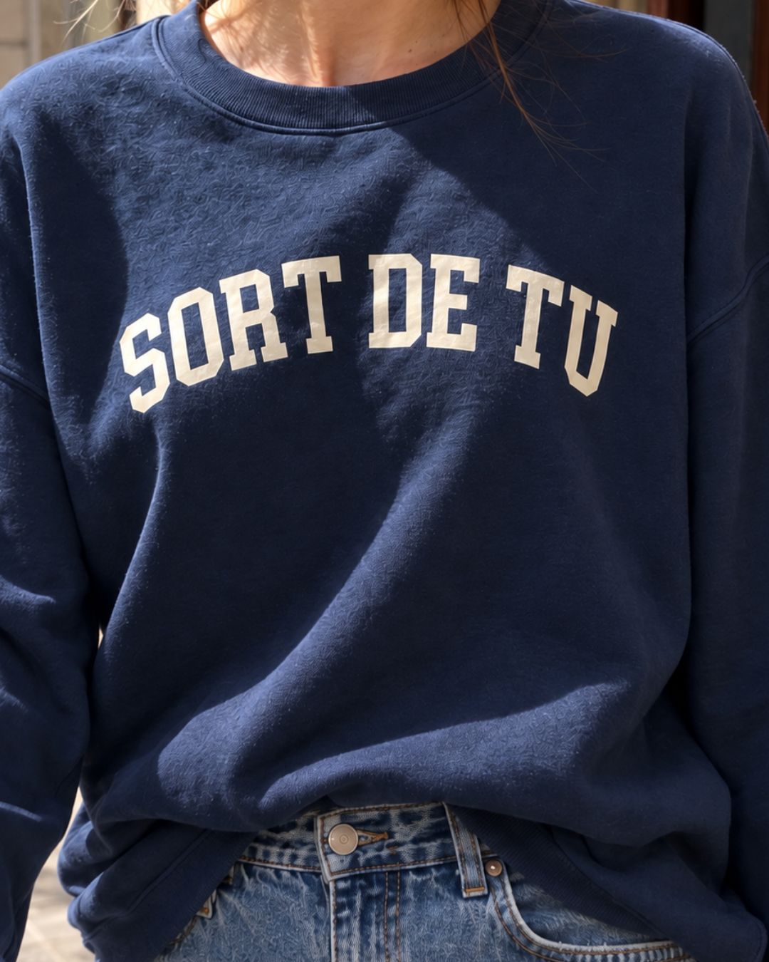 Dessuadora dona Sort de tu Catalan Words