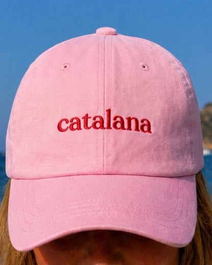 Gorra catalana brodada Catalan Words