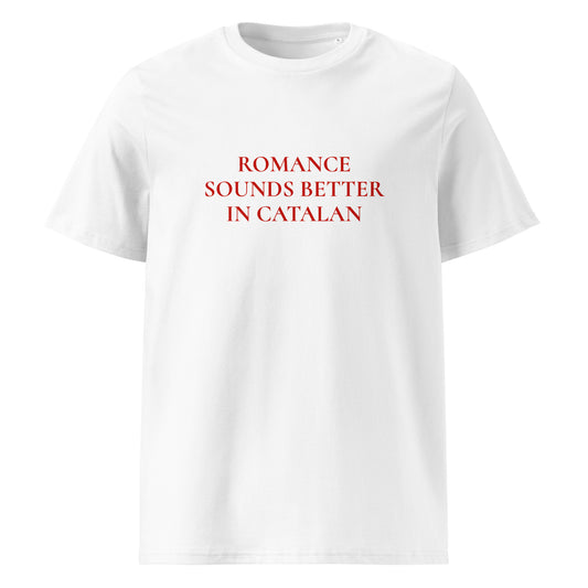 Samarreta Romance Sounds Better in Catalan Catalan WordsProduct mockup