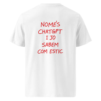 Samarreta Només ChatGPT i jo sabem com estic Catalan Words